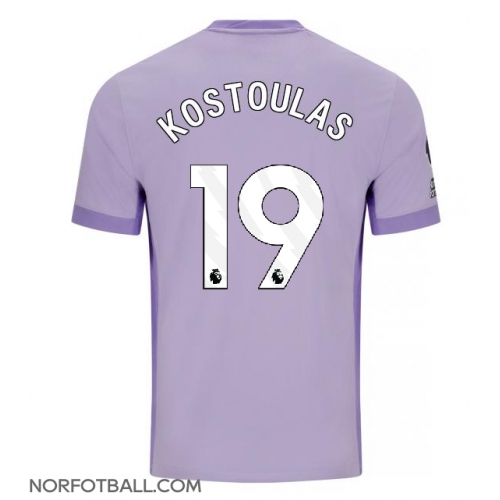 Billige Fotballdrakt Brighton Charalampos Kostoulas #19 Replika Bortedrakt 2025-26 Kortermet Billige Fotballdrakt Brighton Charalampos Kostoulas #19 Replika Bortedrakt 2025-26 Kortermet